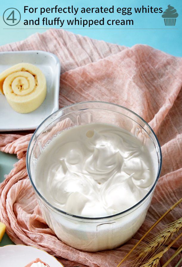 a Hand Mixer for Beating Cream