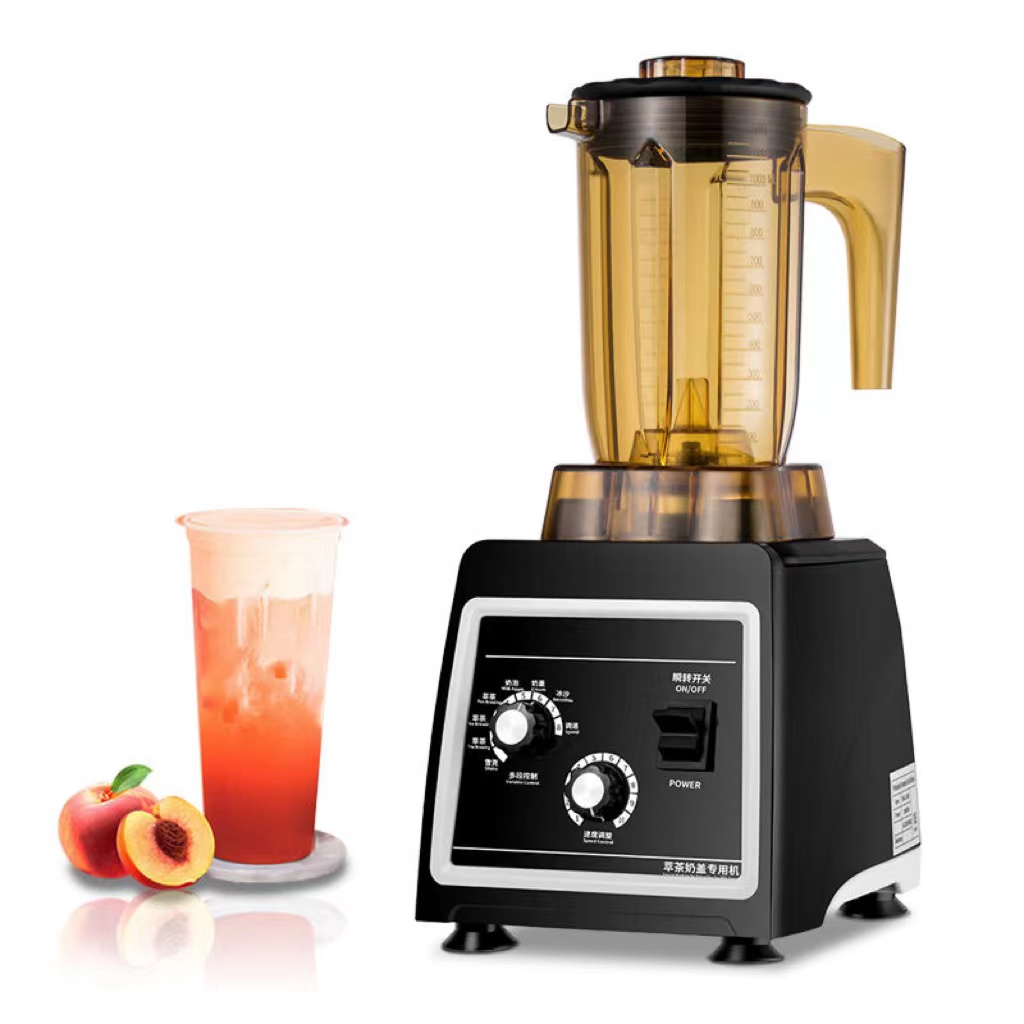 Commercial Heavy Duty Milk Tea Smoothie Blender Orange Juice Ice Blender