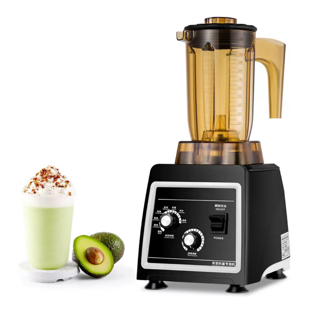 Commercial Heavy Duty Milk Tea Smoothie Blender Orange Juice Ice Blender