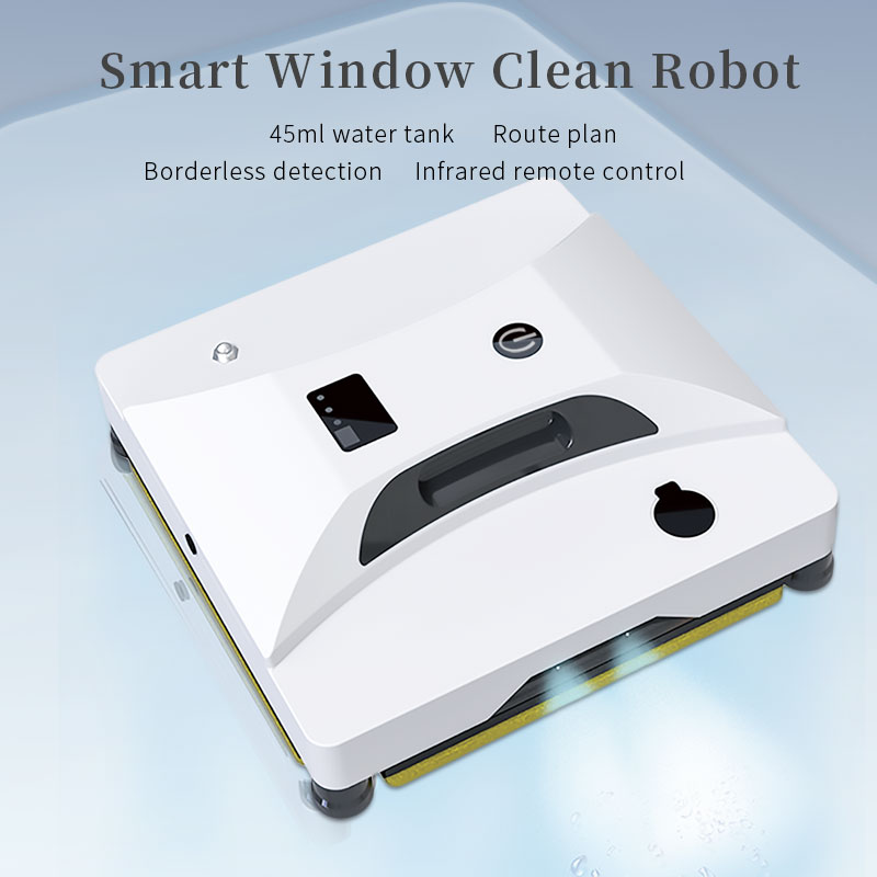 Intelligent glass cleaning robot